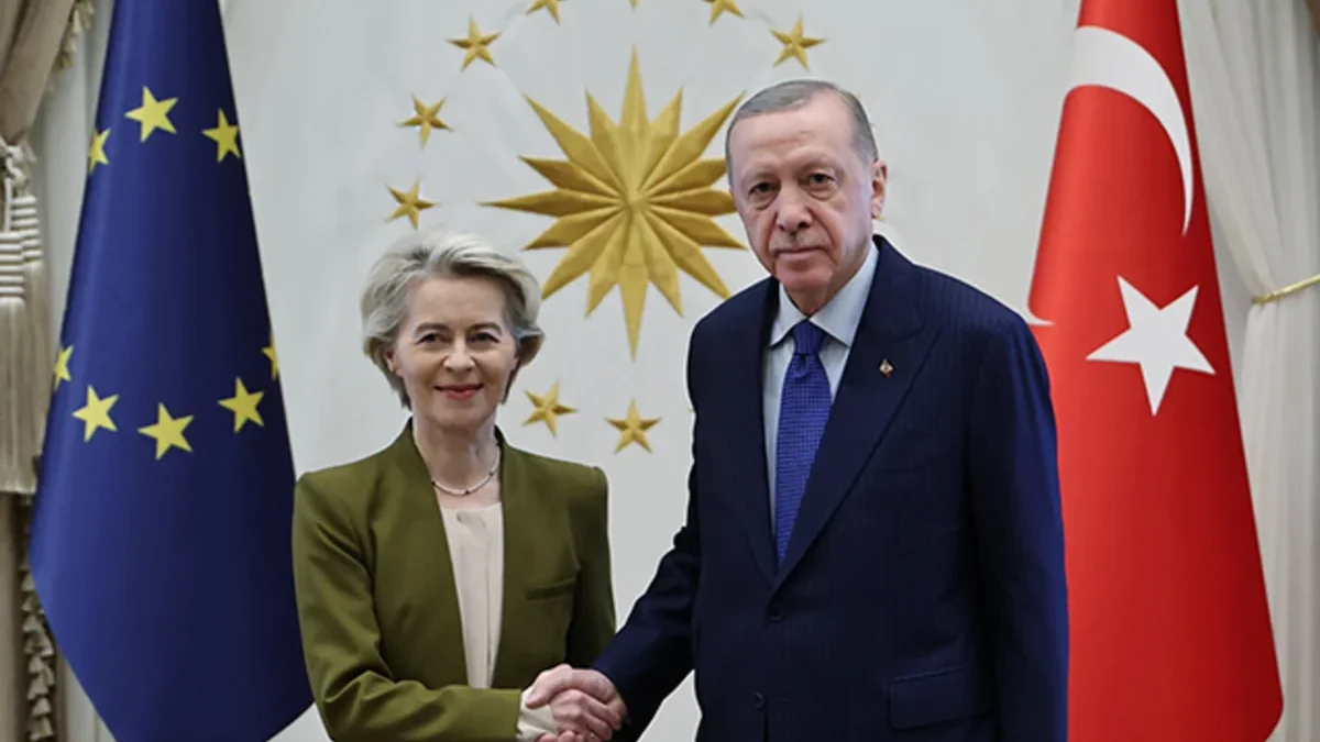 Erdoğan discussed Turkey-EU relations, regional developments, and cooperation with von der Leyen