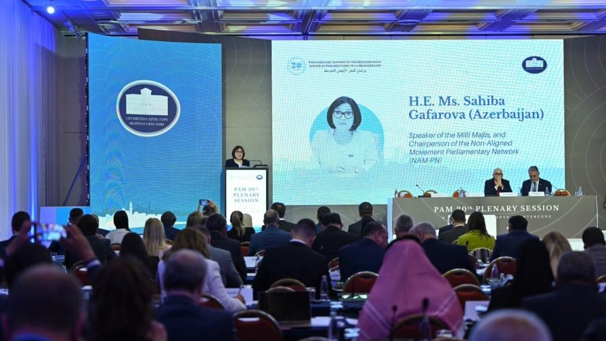 Speaker of the Milli Majlis participated in the summit of the Parliamentary Assembly of the Mediterranean