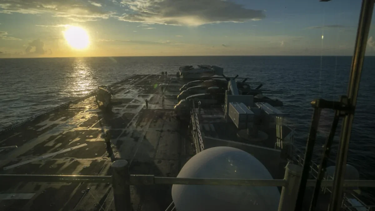 The US searched an Iranian-owned tanker in the Gulf of Oman