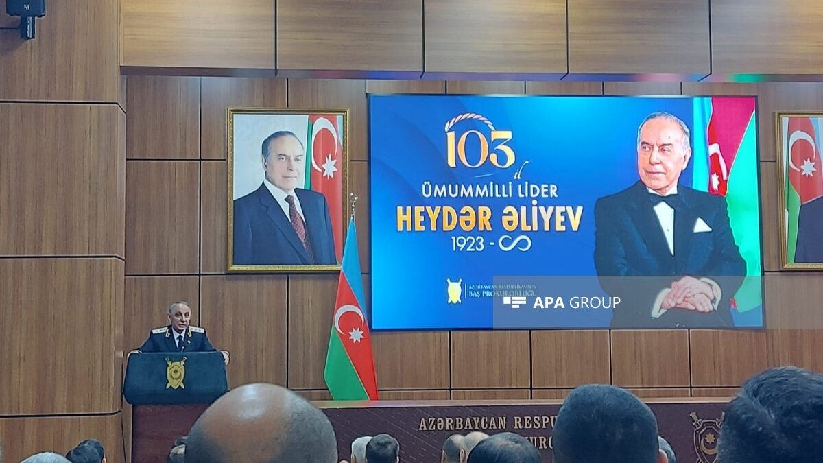 An event dedicated to the 103rd anniversary of Heydar Aliyev’s birth was held at the Prosecutor General’s Office – PHOTO