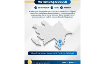 Kamran Aliyev to receive citizens in Masalli
