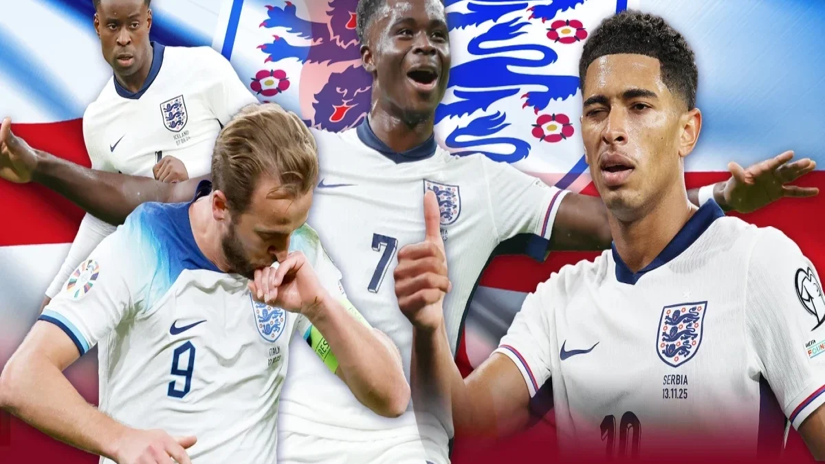 England national football team squad for the World Cup has been determined