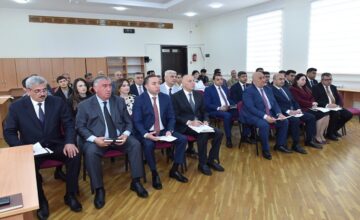 Zakir Farajov received citizens