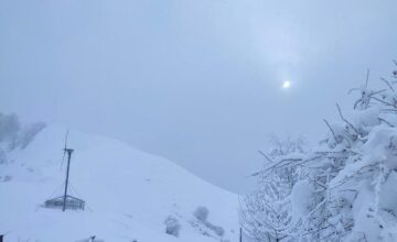 Snow falling in Shahdag, Gryz and Khinalig – ACTUAL WEATHER
