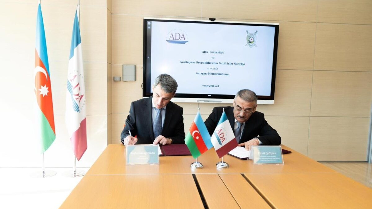 Memorandum signed between MIA and ADA University