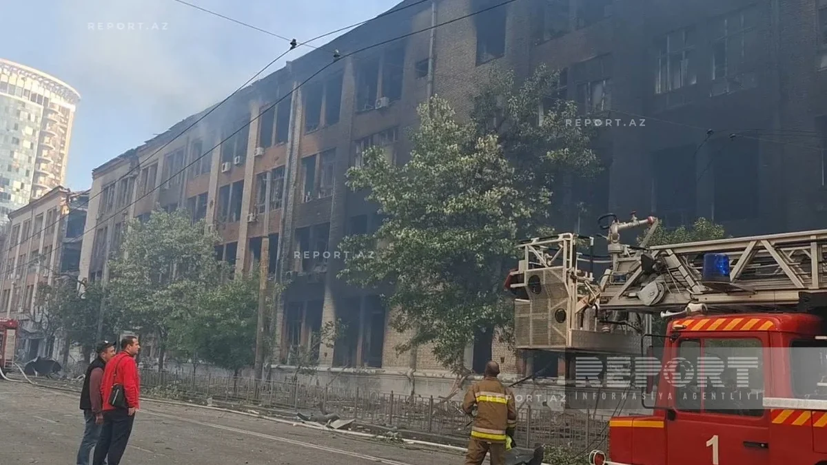 Azerbaijan’s embassy in Ukraine damaged during missile attack on Kyiv