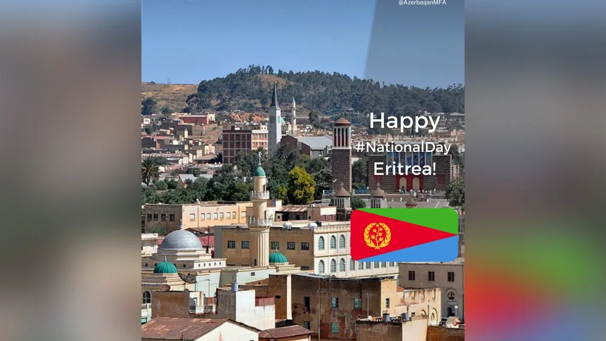 Azerbaijani MFA congratulates Eritrea on its National Day