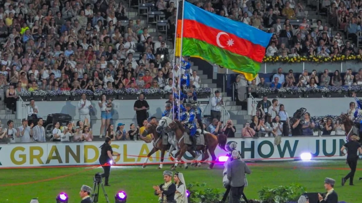 Karabakh and Dilbaz horses have aroused special interest in Germany