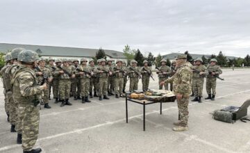 Training assembly held with military personnel has concluded