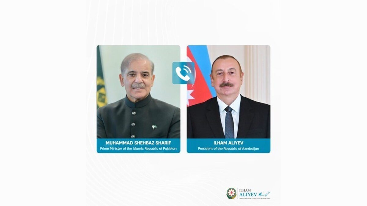 President Ilham Aliyev had a telephone conversation with Shehbaz Sharif