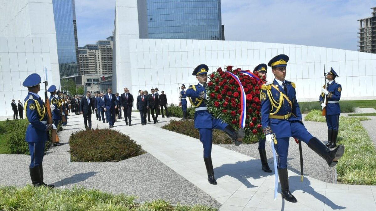 Speaker of the National Council of Slovakia visited Victory Park