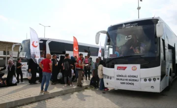 1,407,568 Syrians have returned from Turkey over ten years