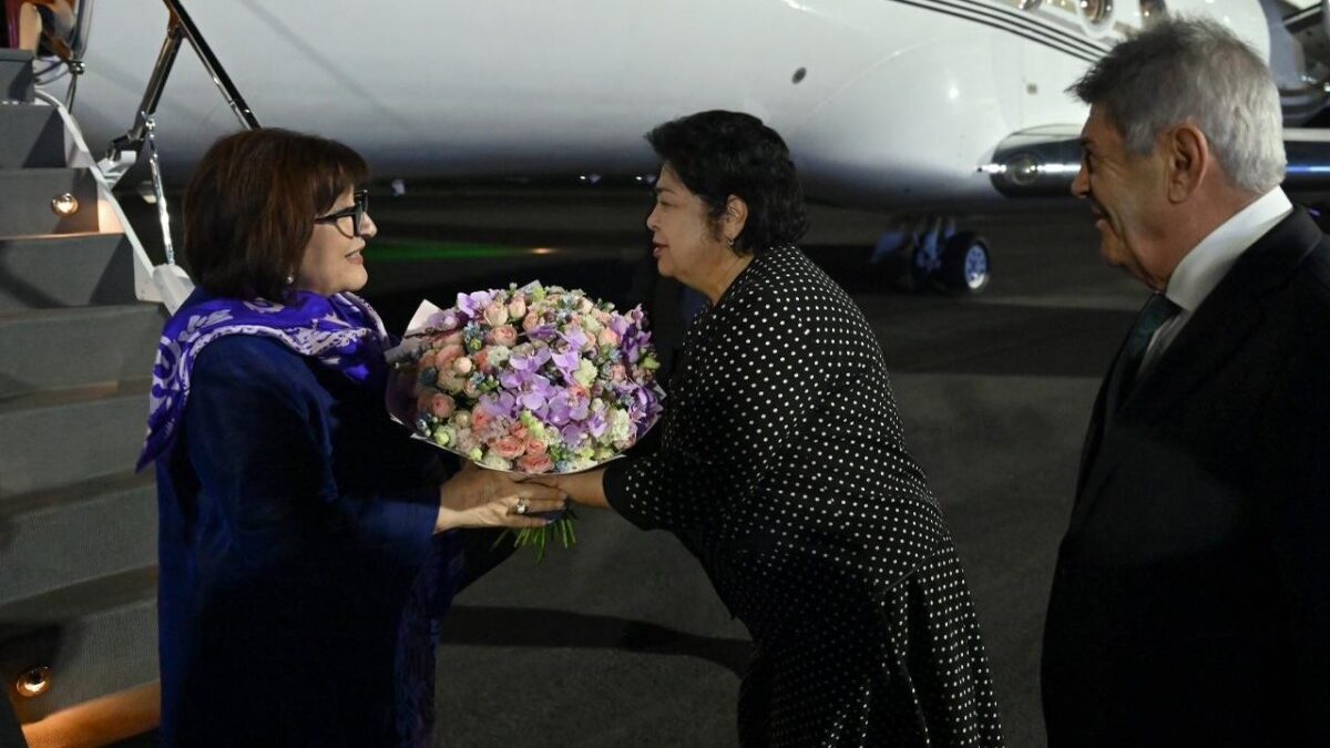 Sahiba Gafarova has paid a visit to Uzbekistan