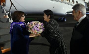 Sahiba Gafarova has paid a visit to Uzbekistan