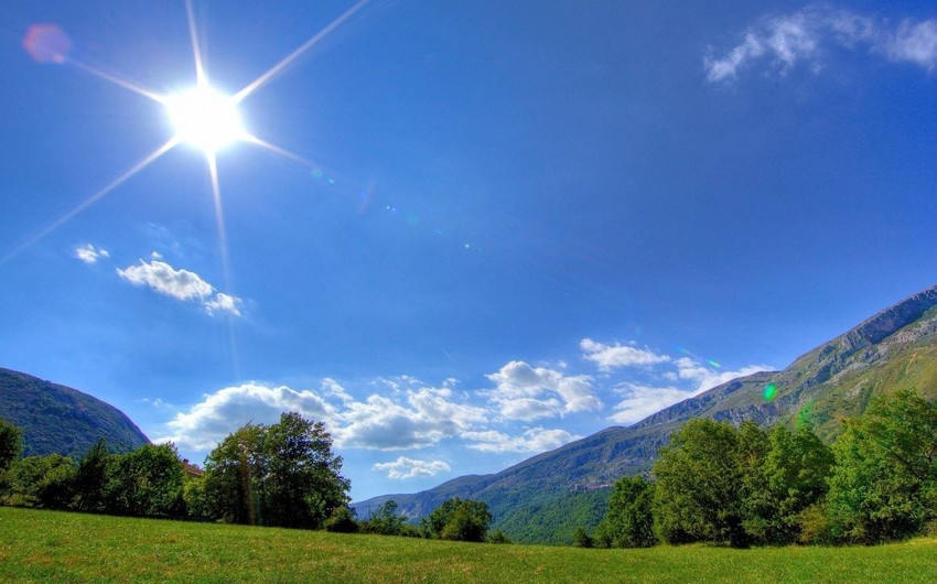 Tomorrow will be 30 degrees Celsius