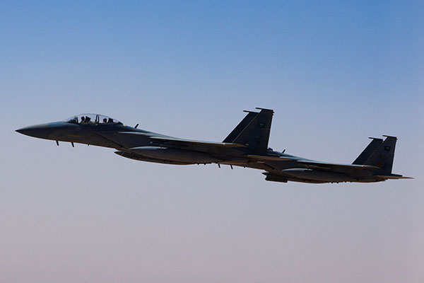 Saudi fighter jets bombed groups in Iraq against the backdrop of war with Iran