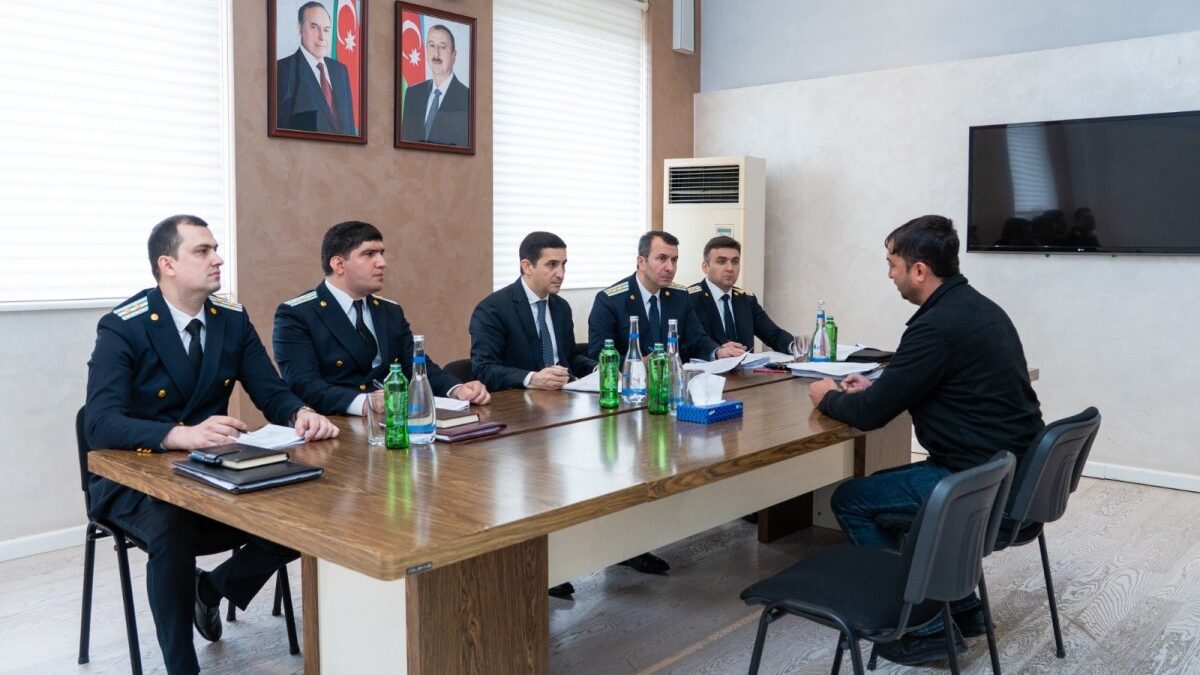 Minister of Justice received citizens in Shamkir city