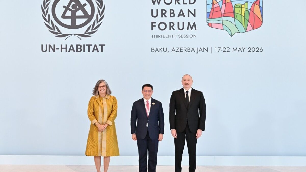 Opening ceremony of WUF13 is being held in Baku, President Ilham Aliyev is attending the event – LIVE