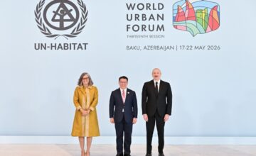 Opening ceremony of WUF13 is being held in Baku, President Ilham Aliyev is attending the event – LIVE