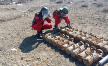57 more mines and 378 UXOs discovered in liberated territories