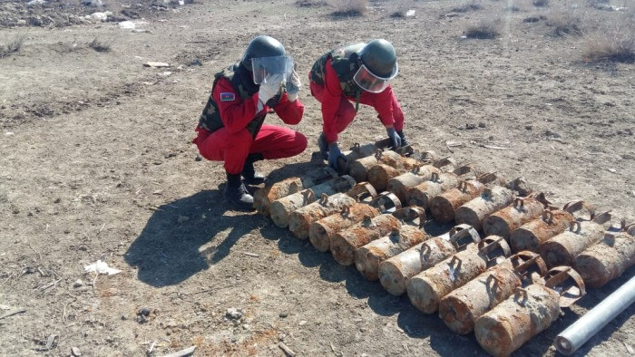 57 more mines and 378 UXOs discovered in liberated territories