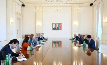 Ilham Aliyev received a delegation led by the High Representative of the European Union