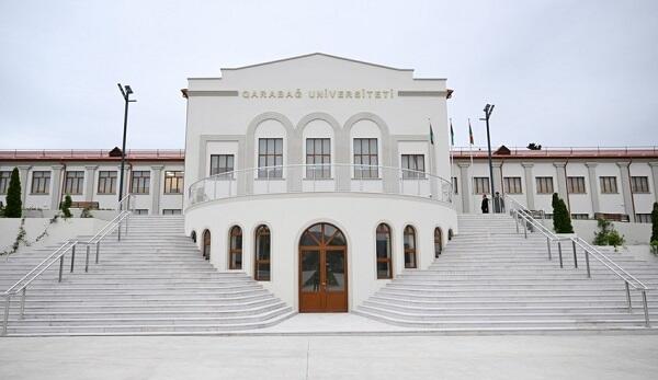 This faculty of Karabakh University will be relocated to Shusha