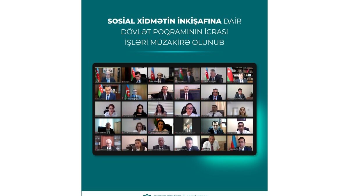 Implementation of the State Program on the development of social services discussed