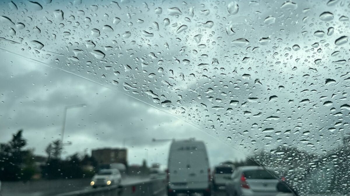 Rain and hail expected in some places