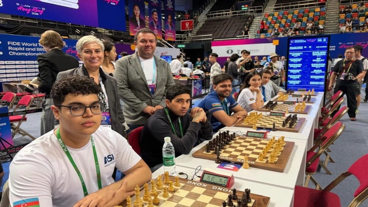 Azerbaijani chess player Aydin Suleymanli has defeated world champion Magnus Carlsen