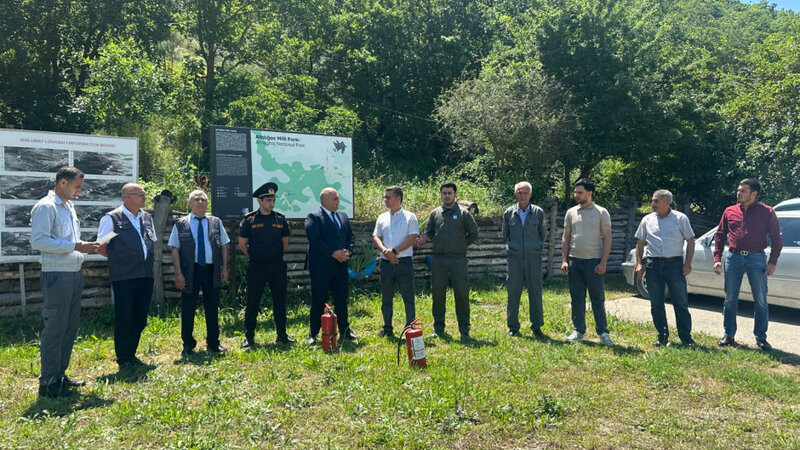 MES has held awareness-raising events regarding fire safety in Khizi district
