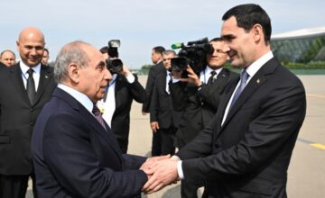 President of Turkmenistan Serdar Berdimuhamedov has arrived in Azerbaijan
