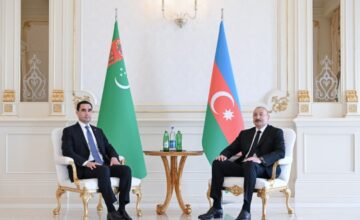 President Ilham Aliyev held a one-on-one meeting with the President of Turkmenistan
