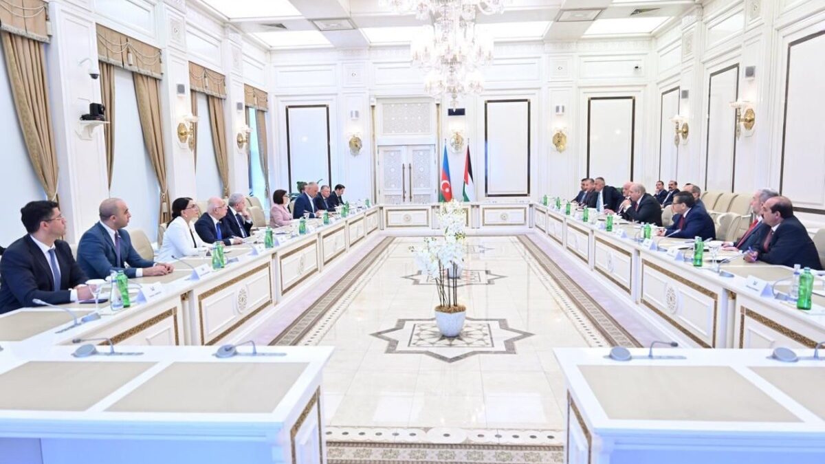 Sahiba Gafarova met with the Speaker of the House of Representatives of Jordan
