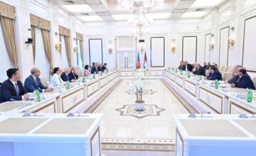 Sahiba Gafarova met with the Speaker of the House of Representatives of Jordan