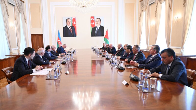 Ali Asadov met with the Speaker of the House of Representatives of Jordan