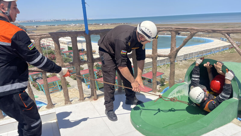 MES Sumgayit Regional Center held a training exercise – PHOTO