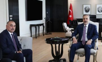 Hakan Fidan met with the Ambassador of Azerbaijan to Turkey