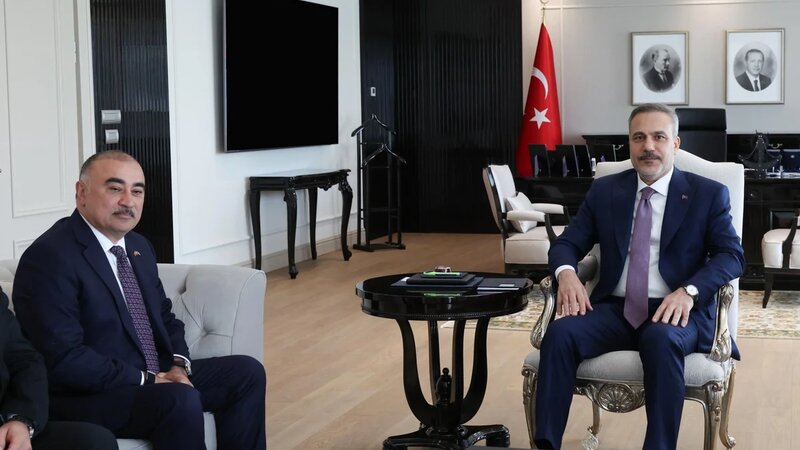 Hakan Fidan met with the Ambassador of Azerbaijan to Turkey