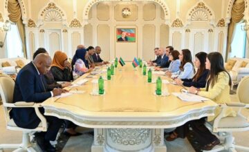 Sahiba Gafarova met with the Speaker of the Assembly of the Republic of Mozambique
