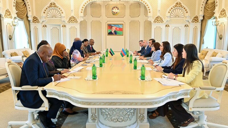 Sahiba Gafarova met with the Speaker of the Assembly of the Republic of Mozambique