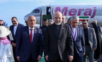Mohammad Bagher Ghalibaf has arrived in Azerbaijan – PHOTO