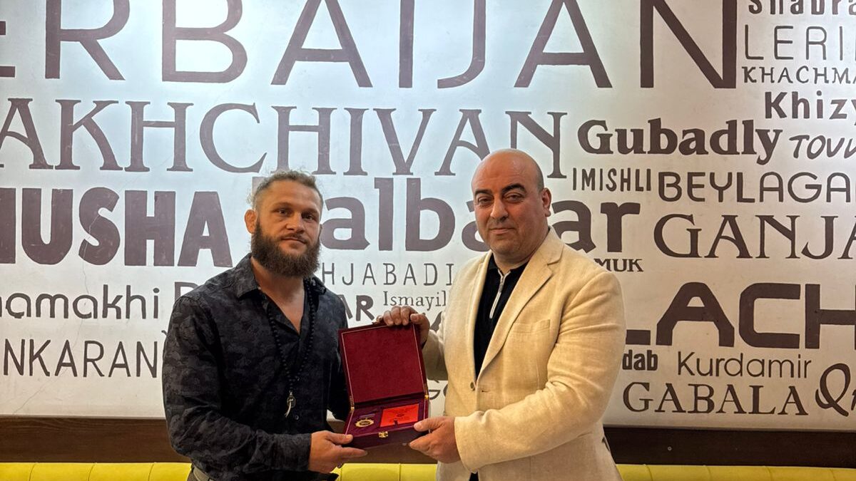Our well-known compatriot, UFC fighter Rafael Fiziev has been awarded the “Pride of Azerbaijan” order