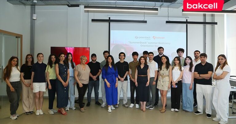 “SummerStack Bootcamp” held with the support of Bakcell has started – PHOTOS