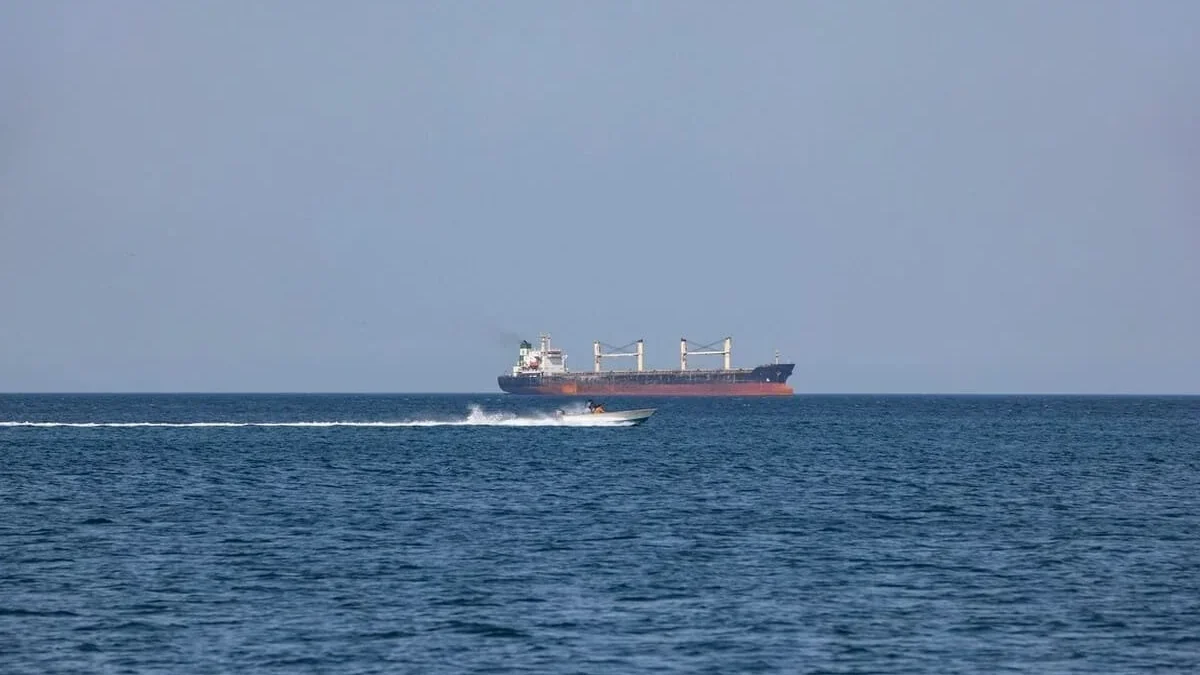 The US has seized an oil supertanker linked to Iran in the Indian Ocean
