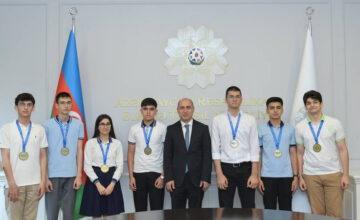 Minister of Science and Education met with the winners of the Republican Subject Olympiads who achieved the highest results