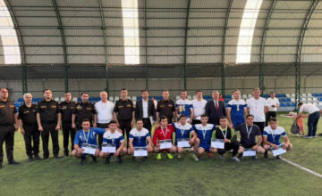 MES team wins minifootball tournament held in Ganja