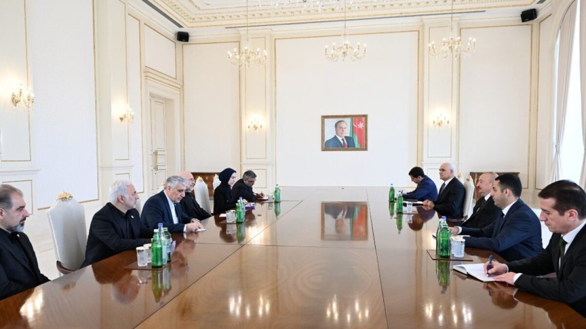 President Ilham Aliyev received a delegation led by Mohammad Bagher Ghalibaf