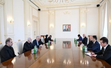 President Ilham Aliyev: The Azerbaijani state has stood by Iran, and I wish for no wars in the region