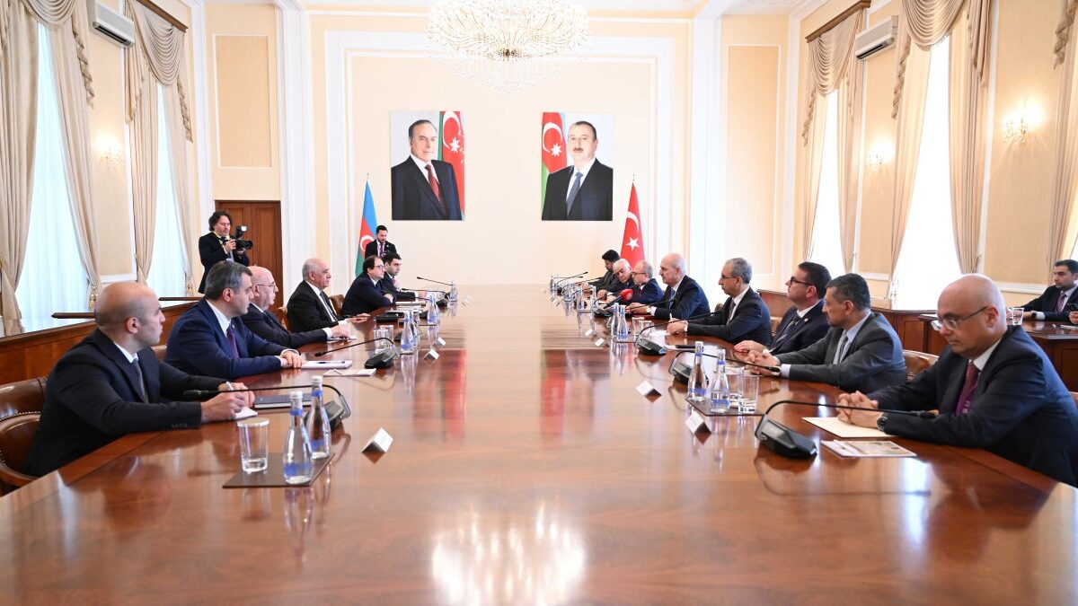 Ali Asadov met with Numan Kurtulmuş